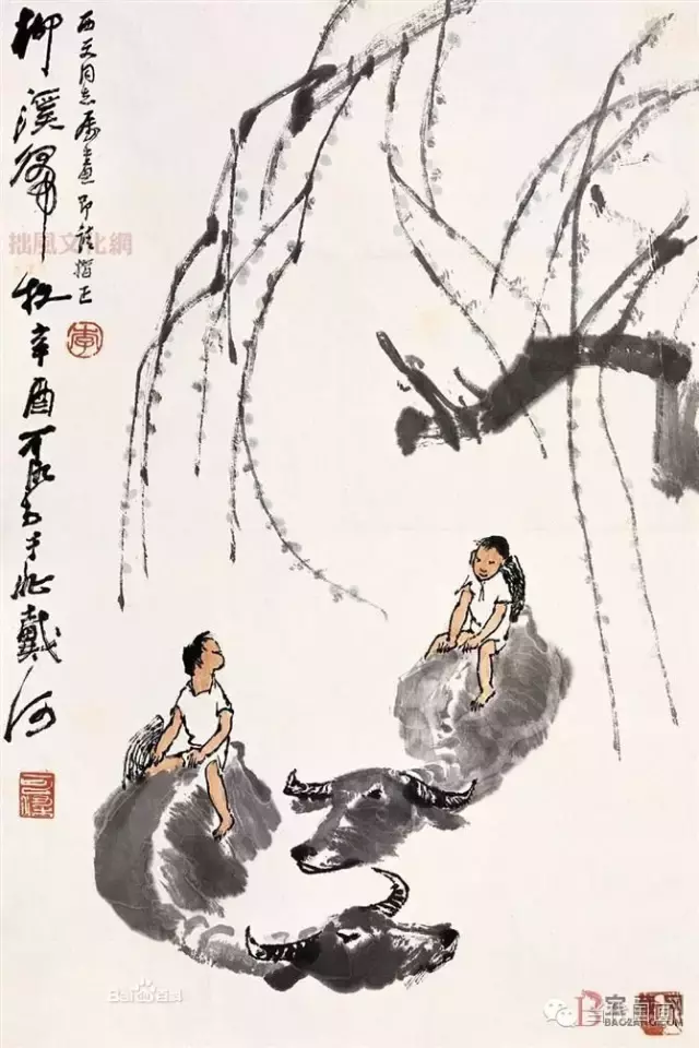 李可染一生創(chuàng)作作品1000件，市場拍了8000件，90%是假的