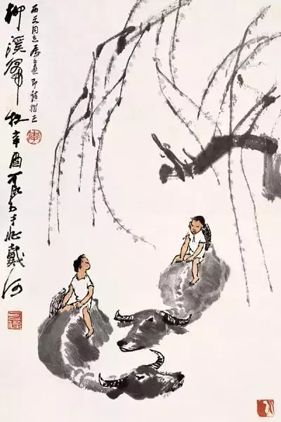 中國畫12位頂尖大師之作，堪稱一絕！